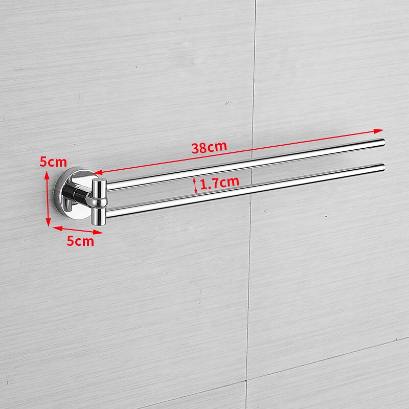 Towel Bar Adorable / Lovely / Creative Contemporary / Modern Stainless Steel 2-tower bar Wall Mounted2