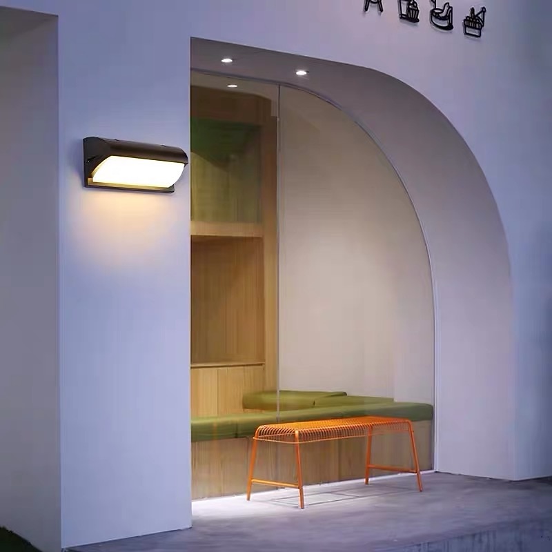 Outdoor Wall Lights Waterproof Wall-mounted Outdoor Wall Lights Outdoor Iron Wall Light 110-120V 220-240V 10 W3