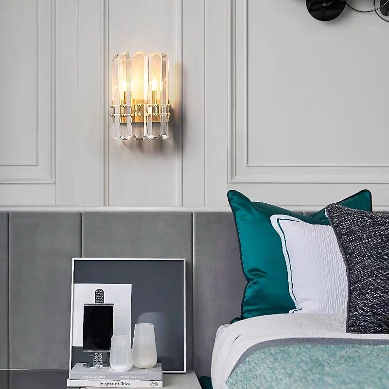 Crystal Modern Wall Lamps Wall Sconces Bedroom Kids Room Steel Wall Light 110-120V 220-240V 5 W / E14 / E12 / CE Certified3