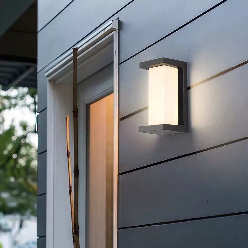 Outdoor Wall Lights Waterproof Outdoor Wall Lights Outdoor Iron Metal Wall Light 110-120V 220-240V 18 W3