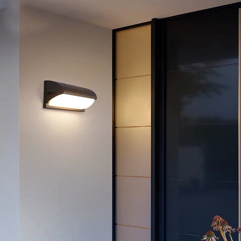 Outdoor Wall Lights Waterproof Wall-mounted Outdoor Wall Lights Outdoor Iron Wall Light 110-120V 220-240V 10 W2