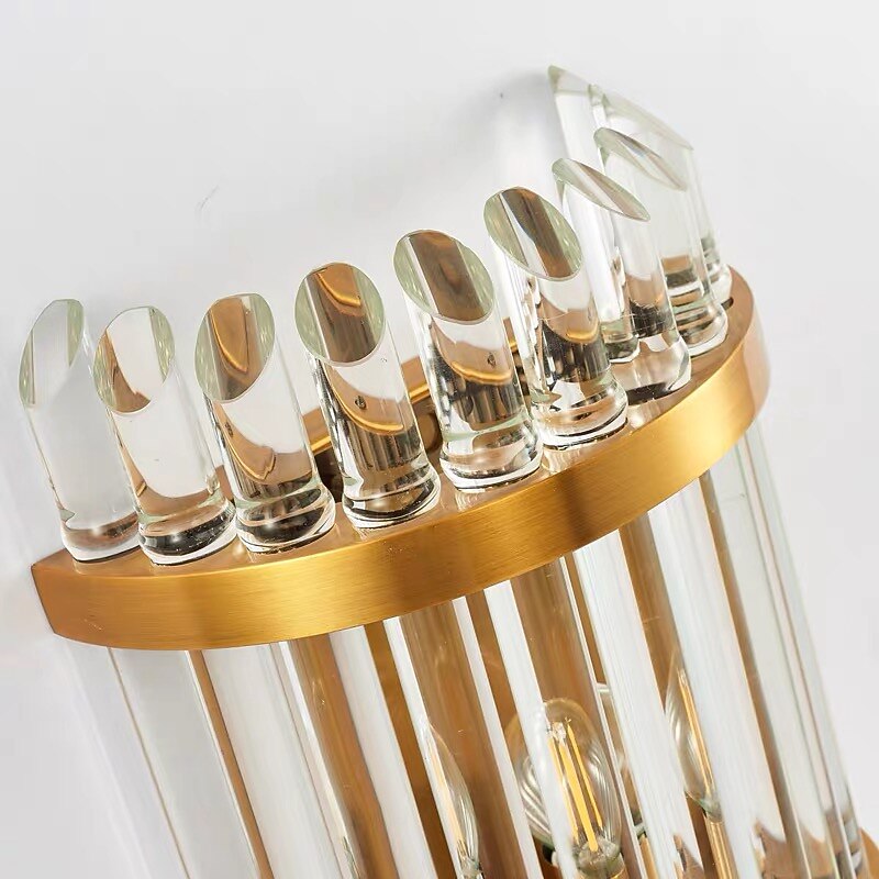 Crystal Wall Lamps Wall Sconces Bedroom Kids Room Steel Wall Light 110-120V 220-240V 5 W / E14 / E12 / CE Certified3