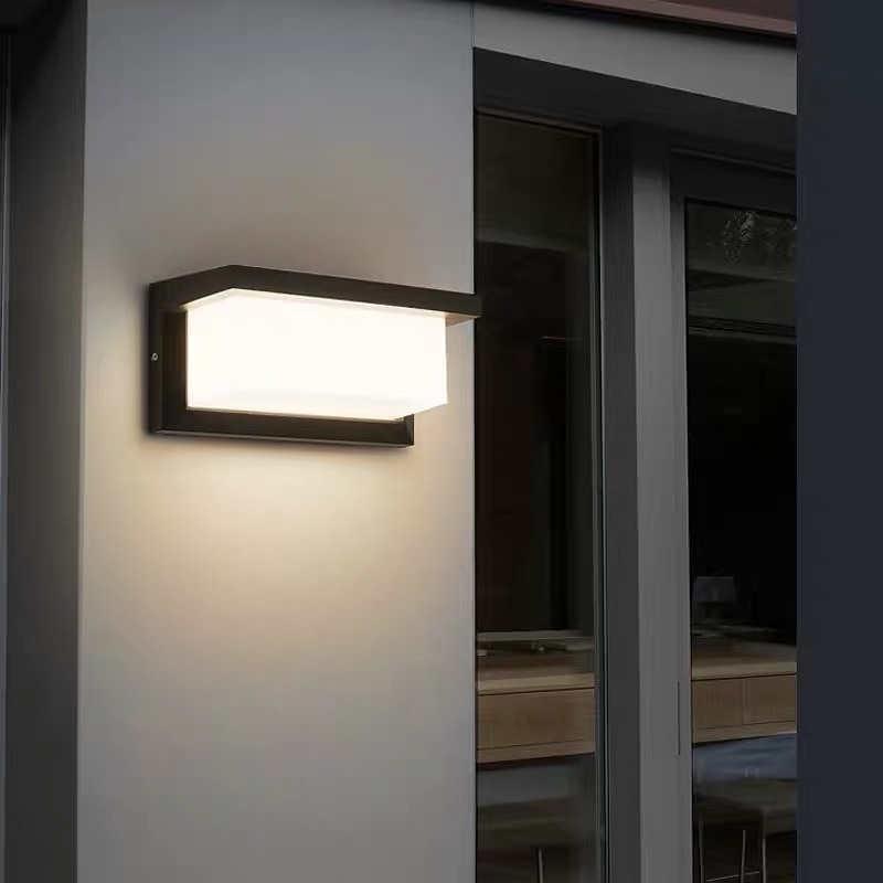 Outdoor Wall Lights Waterproof Wall-mounted Lights Iron Wall Light 110-120V 220-240V 18 W3