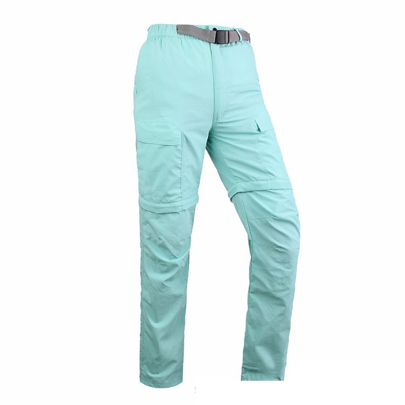 Women's Convertible Zip Off Pants Hiking Pants Trousers Summer Outdoor Skin Friendly Comfort Quick Dry Lightweight Bottoms Army Green Blue Hunting Fishing Climbing S M L XL XXL