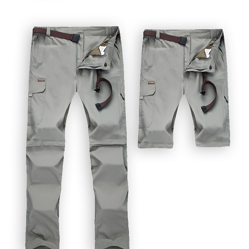 Women's Convertible Zip Off Pants Hiking Pants Trousers Summer Outdoor Waterproof Skin Friendly Comfort Multi-Pockets Bottoms Black Army Green Hunting Fishing Climbing S M L XL XXL4