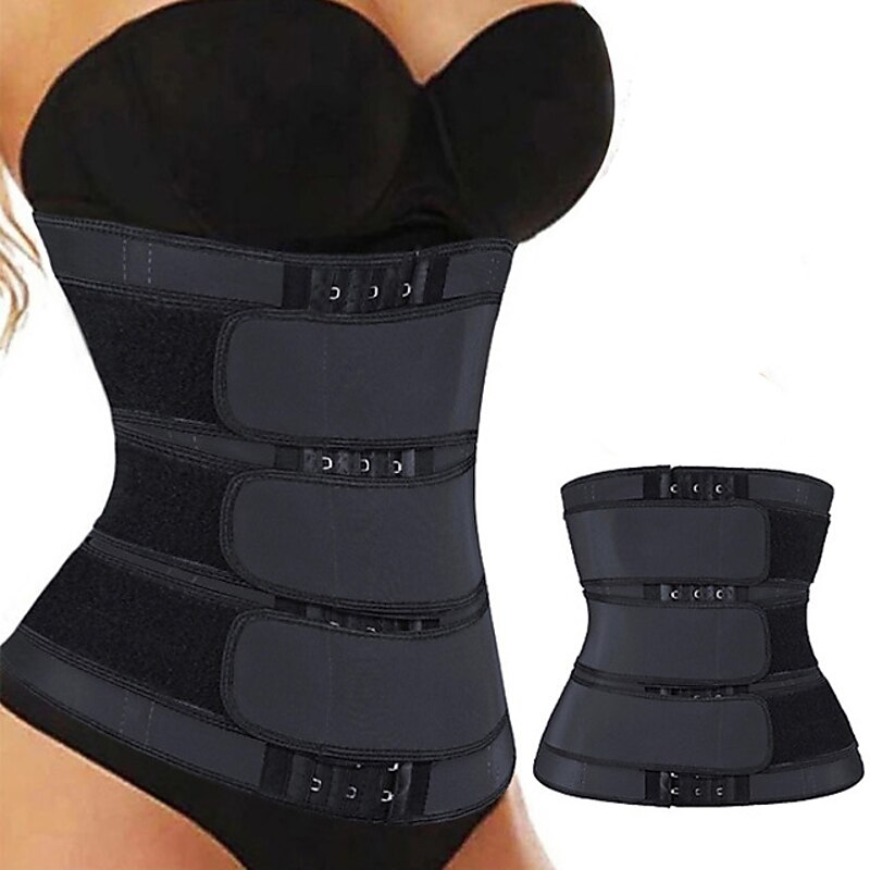 Body Shaper Sweat Waist Trimmer Sauna Belt Sports Neoprene Yoga Gym Workout Pilates Adjustable Durable Weight Loss Tummy Fat Burner Hot Sweat For Women Home Outfits4