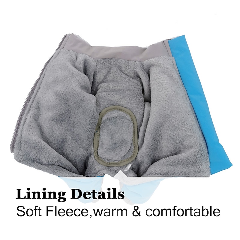 Dog Coat Jacket Fleece Vest Classic Style Winter Warm Breathable Outdoor Casual Daily Dog Clothing for Husky Alaskan Malamute Golden Retriever Corgi Bulldog3