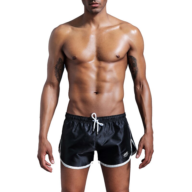 Men's Swim Trunks Swim Shorts Quick Dry Board Shorts Bathing Suit Drawstring 2 in 1 Swimming Surfing Beach Water Sports Solid Colored Summer3