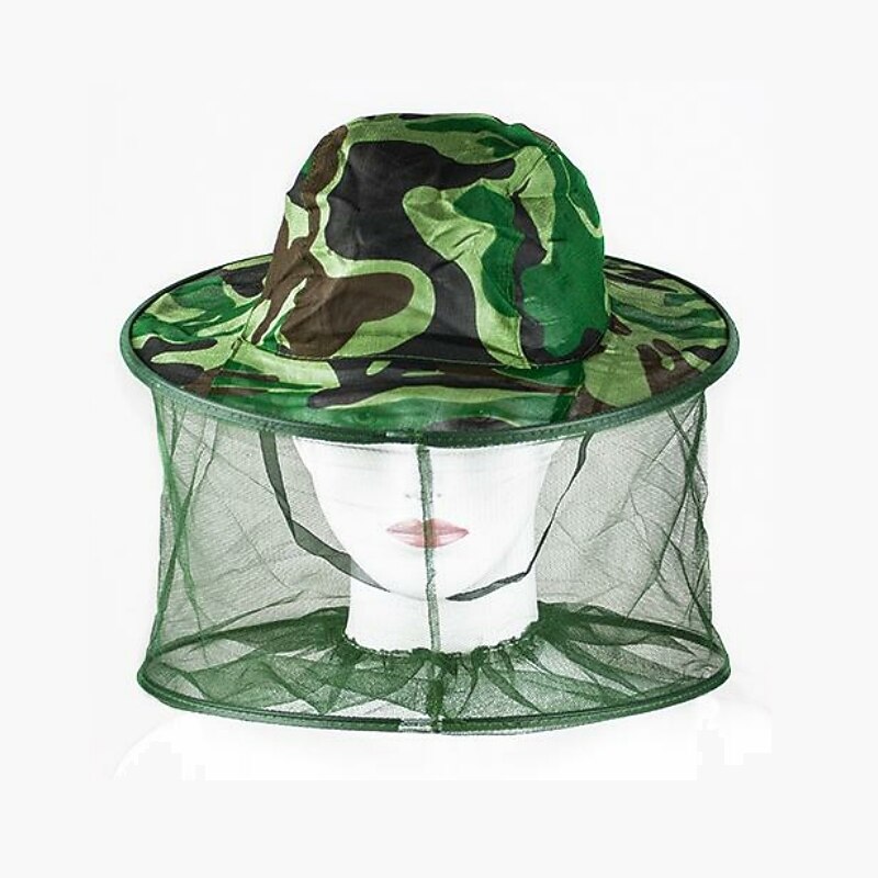Beekeeping Hat Professional Mosquito Bug Insect Outdoor Protector Bee Resistance Net Mesh Head Face Cap2