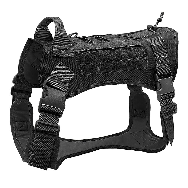 Dog Pets - Tactical Harness Vest Durable Outdoor Hunting Running Medium Dog Large Dog 1 set2