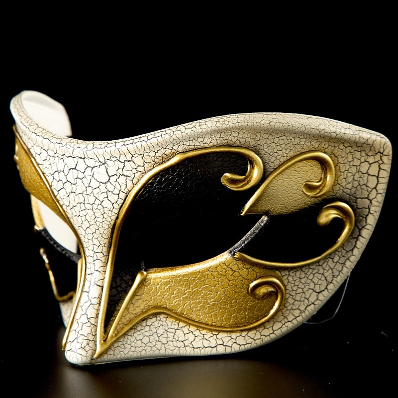 Cosplay Halloween Mask Venetian Mask Columbina Cosplay Half Face Adults' Men's Women's Carnival Mardi Gras Easter Party Masquerade Carnival of Venice Easy Halloween Costumes Dress Up3