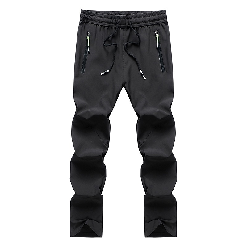 Men's Hiking Pants Trousers Summer Outdoor Skin Friendly Comfort Multi-Pockets Quick Dry Pants / Trousers Black Army Green Hunting Fishing Climbing M L XL XXL XXXL
