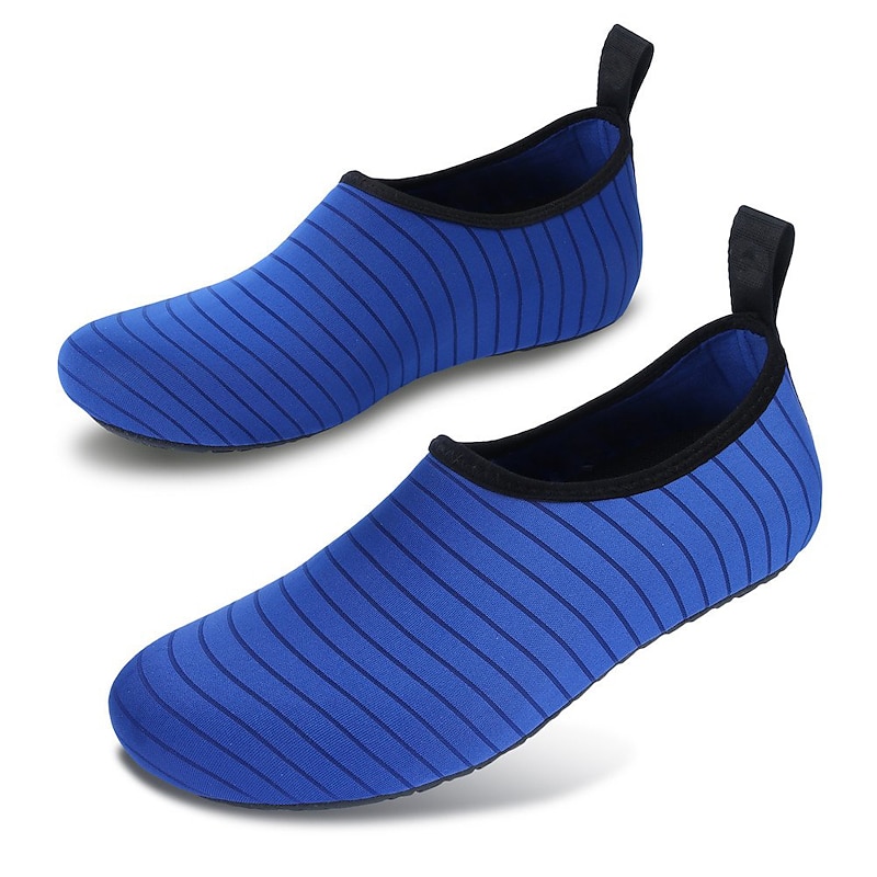 Unisex Quick-Dry Aqua Shoes for Swimming, Beach, Surfing & Water Sports – Lightweight Barefoot Water Shoes with Anti-Slip Sole, Striped Design2