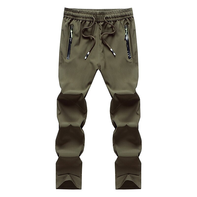 Men's Hiking Pants Trousers Summer Outdoor Skin Friendly Comfort Multi-Pockets Quick Dry Pants / Trousers Black Army Green Hunting Fishing Climbing M L XL XXL XXXL3