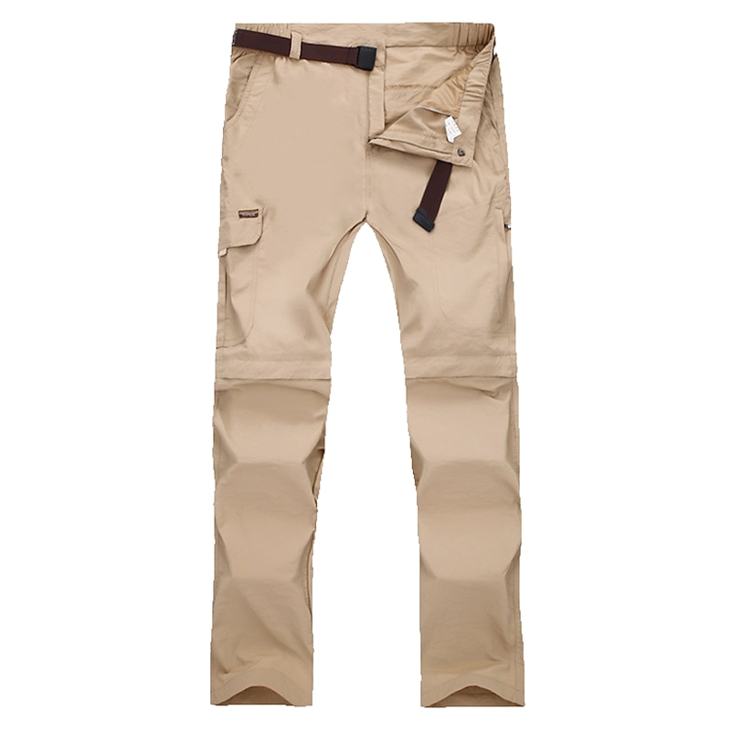 Women's Convertible Zip Off Pants Hiking Pants Trousers Summer Outdoor Waterproof Skin Friendly Comfort Multi-Pockets Bottoms Black Army Green Hunting Fishing Climbing S M L XL XXL