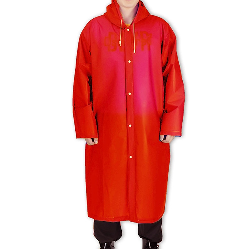 Men's Rain Poncho Rain Jacket Outdoor Waterproof Quick Dry Lightweight Sweat wicking Raincoat Poncho Top Fishing Climbing Beach White Red Purple Grey4