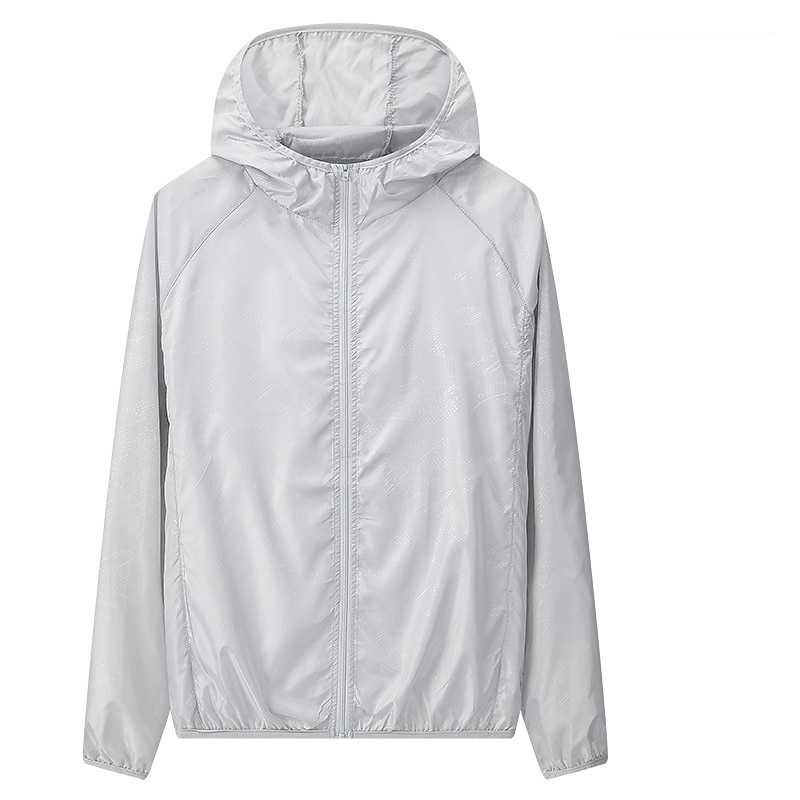 Men's Women's Windbreaker Running Skin Jacket Pocket Full Zip Long Sleeve Jacket Athletic Athleisure Fall Solid Colored Waterproof UV Sun Protection Windproof Quick Dry Walking Jogging Running3