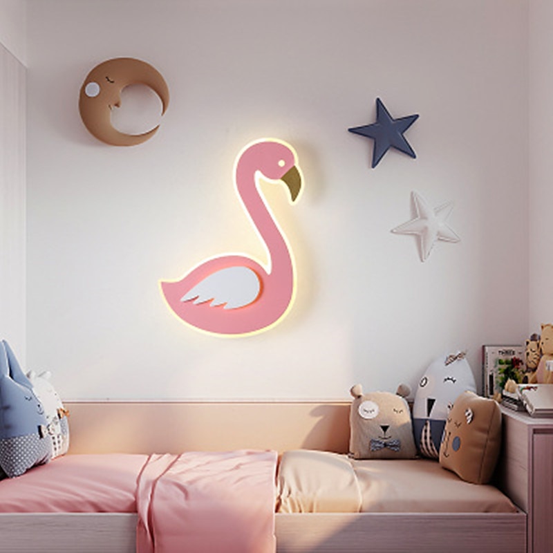 Lightinthebox Cute LED LED Wall Lights Bedroom Kids Room Acrylic Wall Light 220-240V 18 W / LED Integrated / CE Certified2