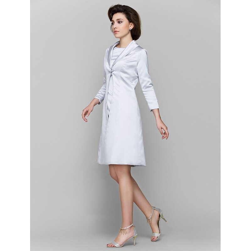 Coats / Jackets Satin Fall Wedding / Party Evening Women's Wrap With4