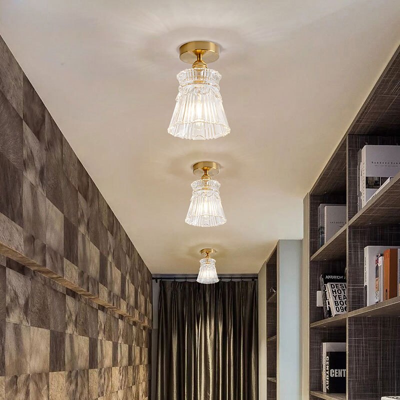13 cm Single Design Pendant Light Ceiling Lights Glass Glass Electroplated Modern Nordic Style 110-120V 220-240V