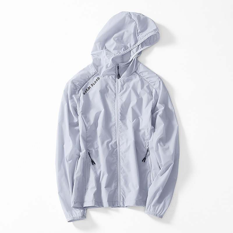 Women's Waterproof Hiking Jacket UPF 50+ UV Sun Protection Zip Up Hoodie Long Sleeve Fishing Running Hiking Jacket Windbreaker Summer Outdoor Windproof Ultra Light (UL) Jacket Top Full Zip Hunting4