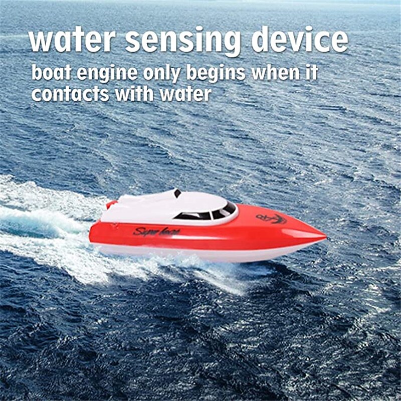 Remote Control Boats Toy Boats High Speed Waterproof Rechargeable Remote Control / RC for Pools and Lakes Boat ForAdults' Gift