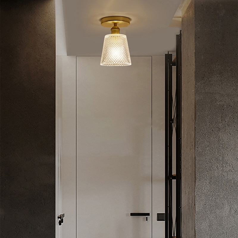 13 cm Single Design Pendant Light Ceiling Lights Glass Glass Electroplated Modern Nordic Style 110-120V 220-240V4