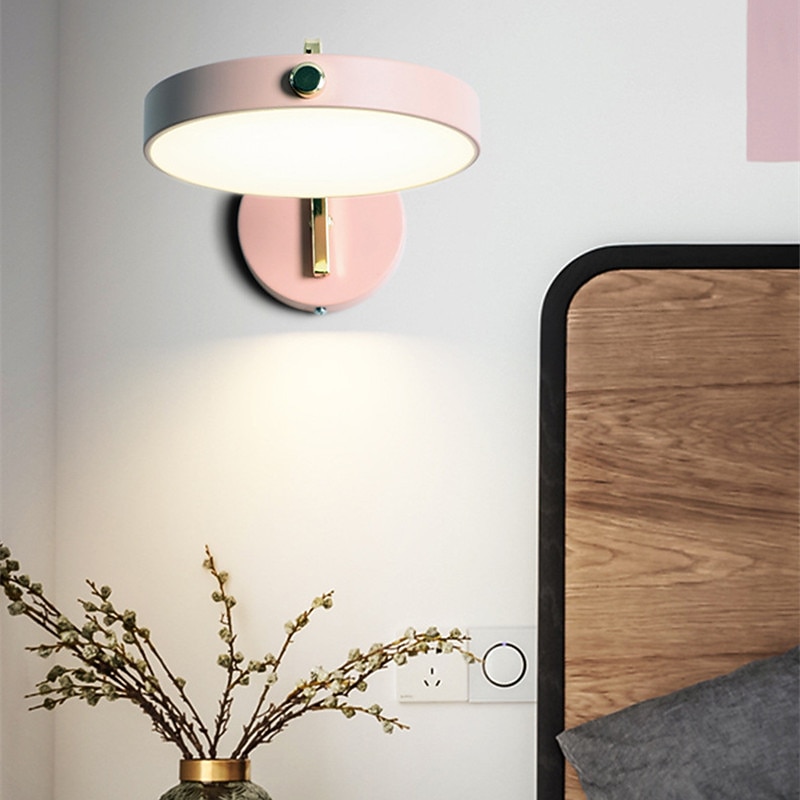 Creative LED Wall Light Modern Iron Wall Sconce for Bedroom Dining Room 220-240V 10W Integrated CE Certified4