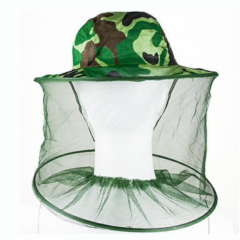 Beekeeping Hat Professional Mosquito Bug Insect Outdoor Protector Bee Resistance Net Mesh Head Face Cap3