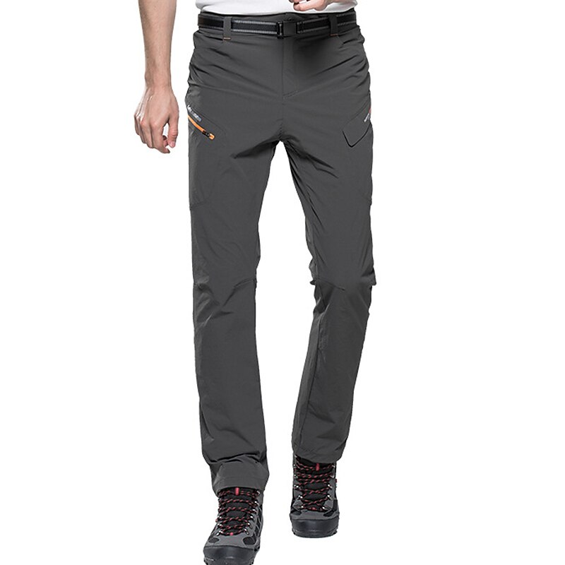 Men's Hiking Pants Trousers Summer Outdoor Waterproof Skin Friendly Comfort Quick Dry Bottoms Black Army Green Elastane Hunting Fishing Camping / Hiking / Caving L XL XXL XXXL 4XL2