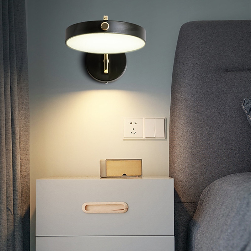 Creative LED Wall Light Modern Iron Wall Sconce for Bedroom Dining Room 220-240V 10W Integrated CE Certified2