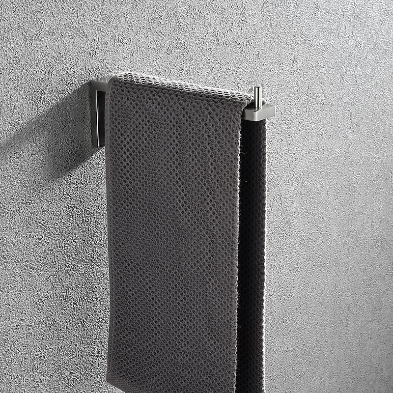 Towel Bar Towel Ring Horizontal Toilet Paper Holder 304 Stainless Steel Wire Drawing2