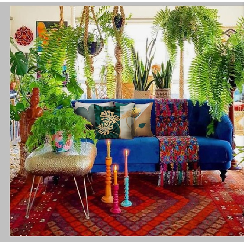 Cushion Cover 4PCS Soft Geometric Simple Classic Throw Pillow Cover Faux Linen Cushion Case Pillowcase for Sofa Bedroom Superior Quality Machine Washable for Sofa Couch Bed Chair Golden3