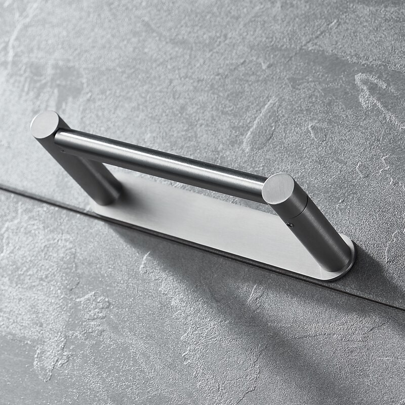 Rotatable/Foldable Toilet Paper Holder Self-adhesive Roll Paper Holder 304 Stainless Steel Paper Towel Holder Brushed3