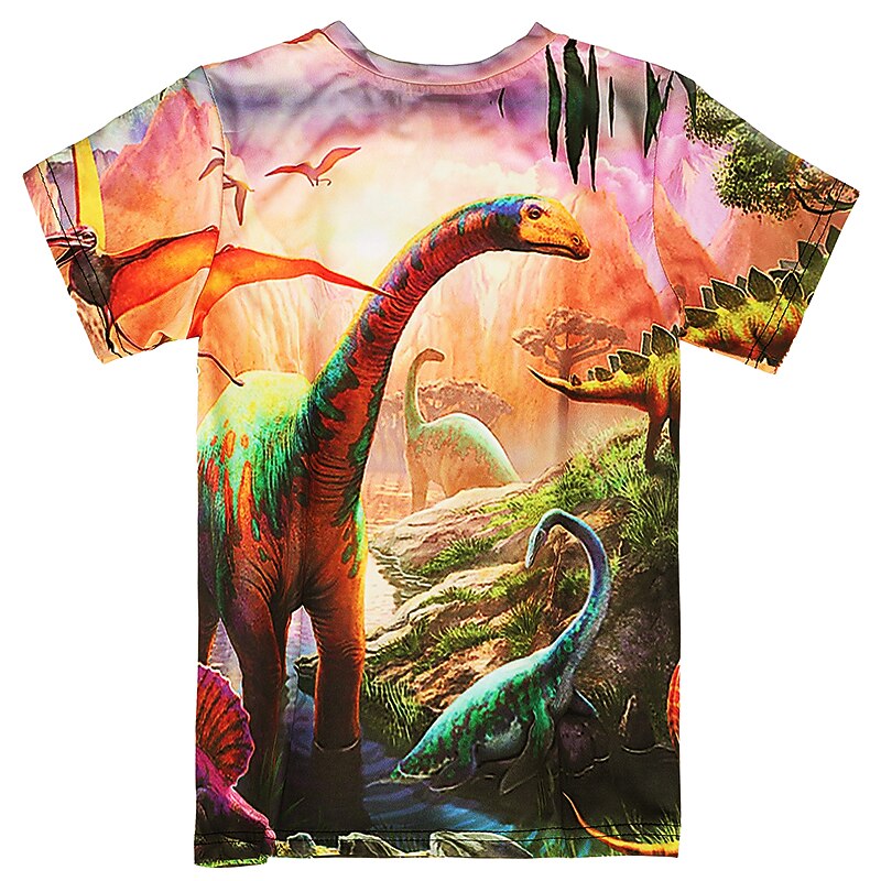 Boys 3D Graphic Animal 3D T shirt Tee Short Sleeve 3D Print Active Cool Kids Toddler 2-12 Years 20