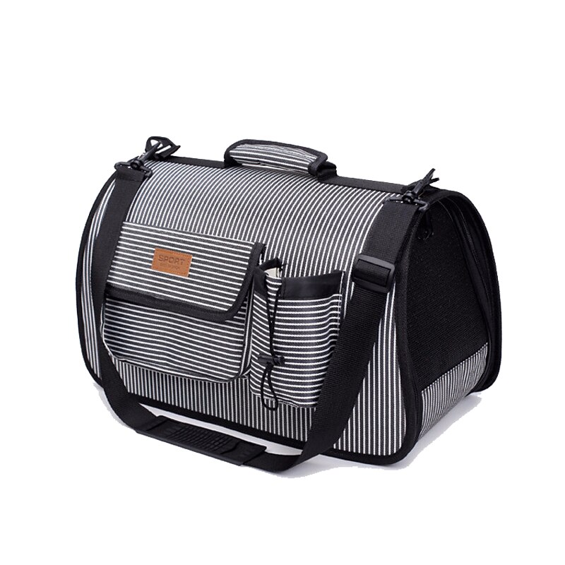 Dog Cat Pets Carrier Bag Travel Backpack Travel Bag Airline Approved Pet Carrier Dog Carrier Backpack Adjustable Portable Breathable Solid Colored Classic Nylon puppy Small Dog Training Outdoor Hiking2