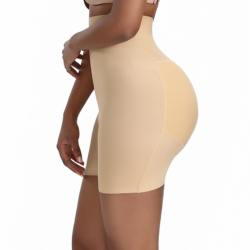 One-piece Body-lifting Pants Hips and Padded Fake Ass Belly Shaping Pants High-waist Women's Panties3