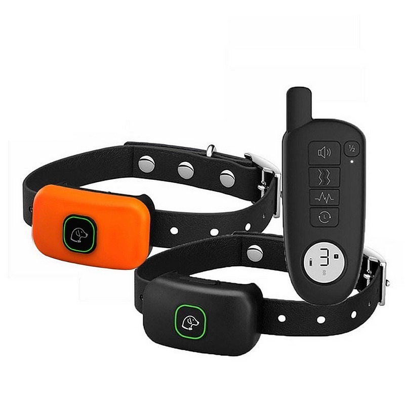 Dog Training With 2 Collar  Pet Dog Shock With Remote 1000ft Range Electric Collars for Pet Waterproof Dog Training Collar for Small Medium Large Dogs3