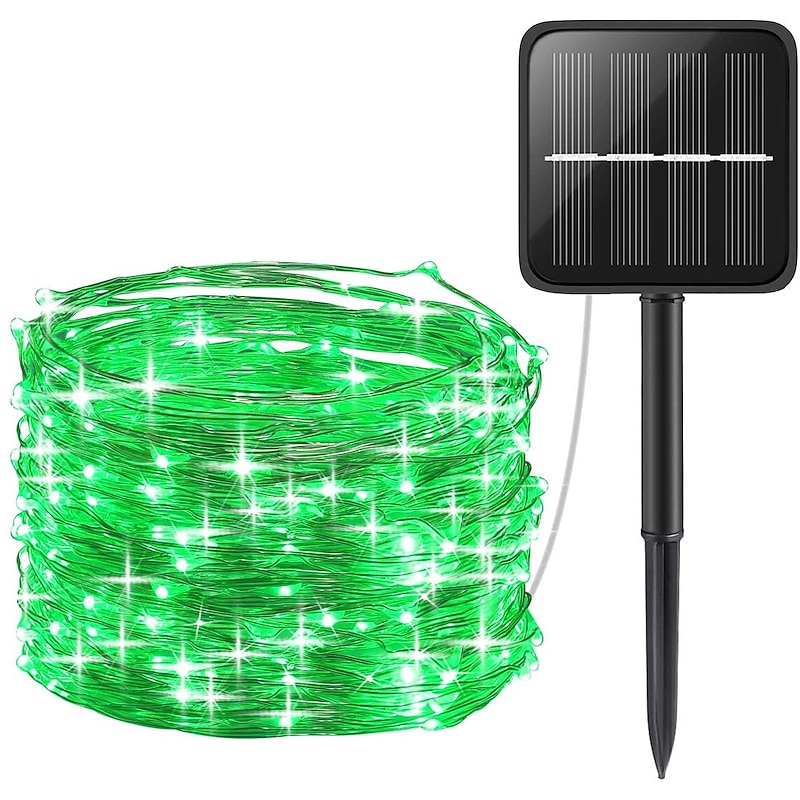 Christmas Tree Solar String Lights, Christmas 24M Warm White LEDs for Christmas Outdoor Decor & Celebrations3