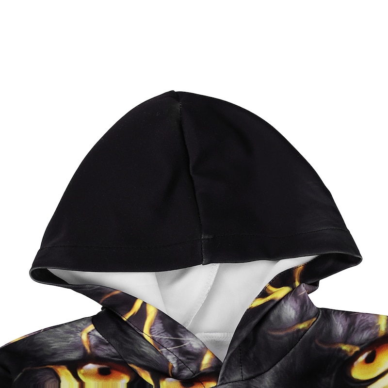 Boys 3D Hoodie Long Sleeve 3D Print Spring Fall Winter Active Basic Kids Toddler 2-13 Years Outdoor Daily4