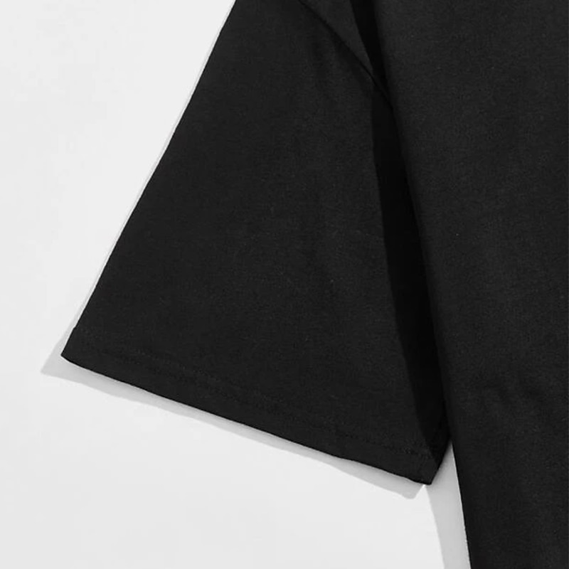 Mens T-Shirt Acoustic Guitar Graphic Short Sleeve3