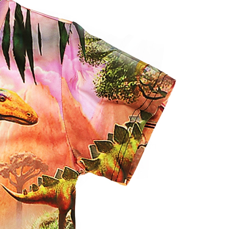 Boys 3D Graphic Animal 3D T shirt Tee Short Sleeve 3D Print Active Cool Kids Toddler 2-12 Years 18