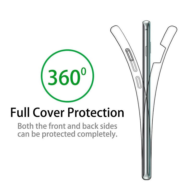 Phone Case For Samsung Galaxy S24 S23 S22 S21 FE S21 Ultra Plus A14 A34 A54 A73 A53 Full Body Case Crystal Clear Clear Transparent Ultra-thin Transparent TPU2