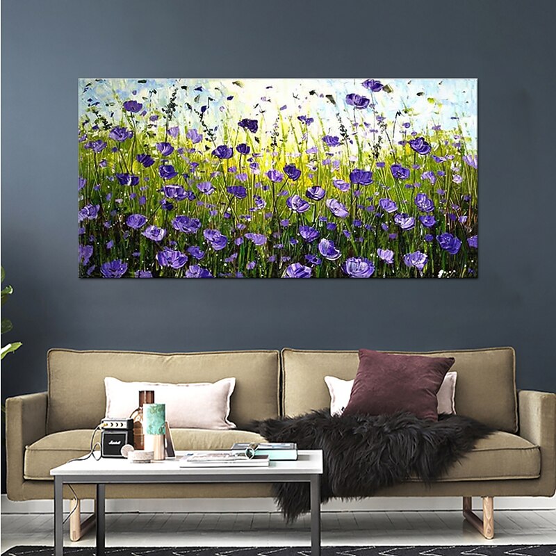 Oil Painting Hand Painted Abstract  Flower Landscape Living Room Decoration On The Wall Art for Home Decoration Rolled Canvas No Frame Unstretched4