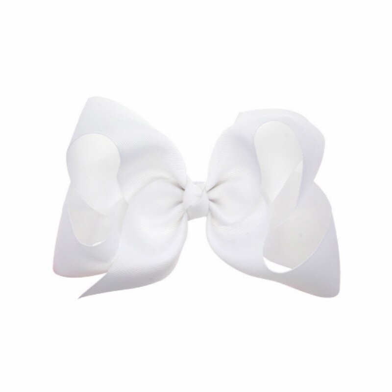 1pcs Toddler Girls' Active / Sweet Daily Wear White Solid Colored Bow Nylon Hair Accessories Blue / Purple / Yellow One-Size / Clips & Claws2