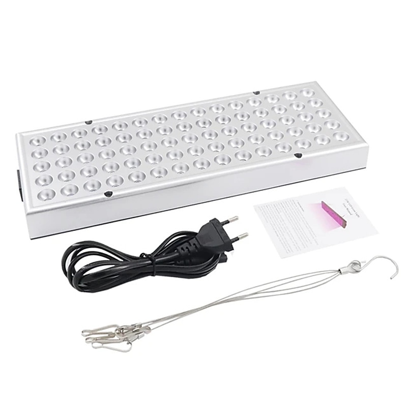 25W Full Spectrum LED Grow Light - Black Light SMD2835 Phytolamp with UV & IR for Indoor Plant Growing & Flowering (EU/US/UK/AU Plug)2