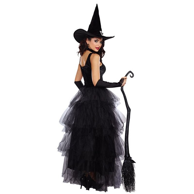 Witch Halloween Dress Cosplay Costume Costume Walpurgis Night Sexy Costume Adults' Women's Masquerade Mardi Gras Party Halloween Easy Halloween Costumes Dress Up3