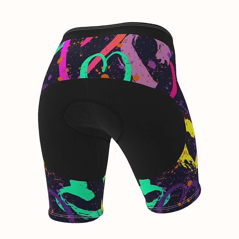 Women's Heart Cycling Shorts Bike Shorts Pants Mountain Bike MTB Road Bike Cycling Sports 3D Pad Fast Dry Quick Dry Soft Purple Spandex Clothing Apparel Bike Wear4