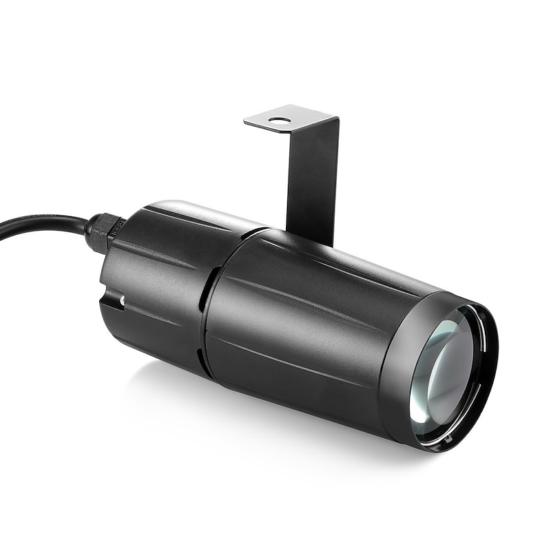 Party Lights Indoor LED Pinspot Stage Light 3W White Color with Single Stand for Dance Halls KTV Party Home Wedding Lighting Decoration2