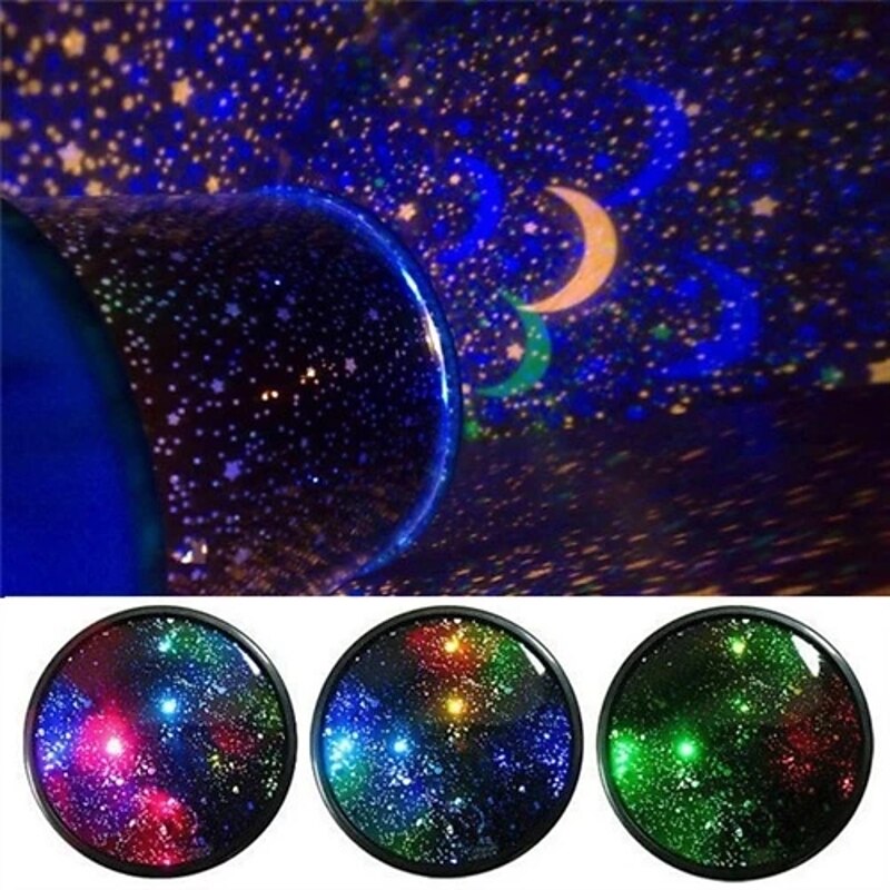 LED Galaxy Star Night Light Projector Rotating Starry Sky Light Tiktok Star Light Projector Nebula Projector USB Cable Rechargeable3